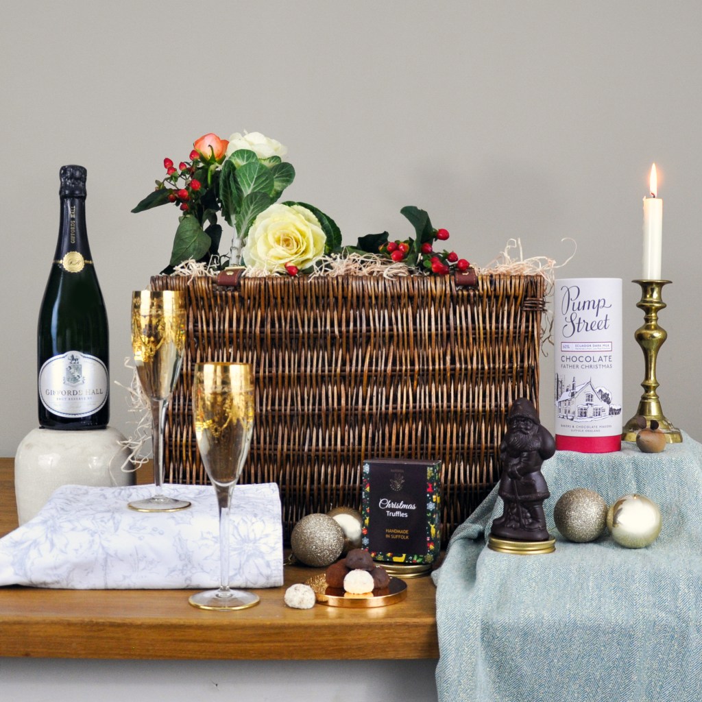 Fizz Hamper The Festive Fizz & Chocolate Hamper | Hampers of Haughley