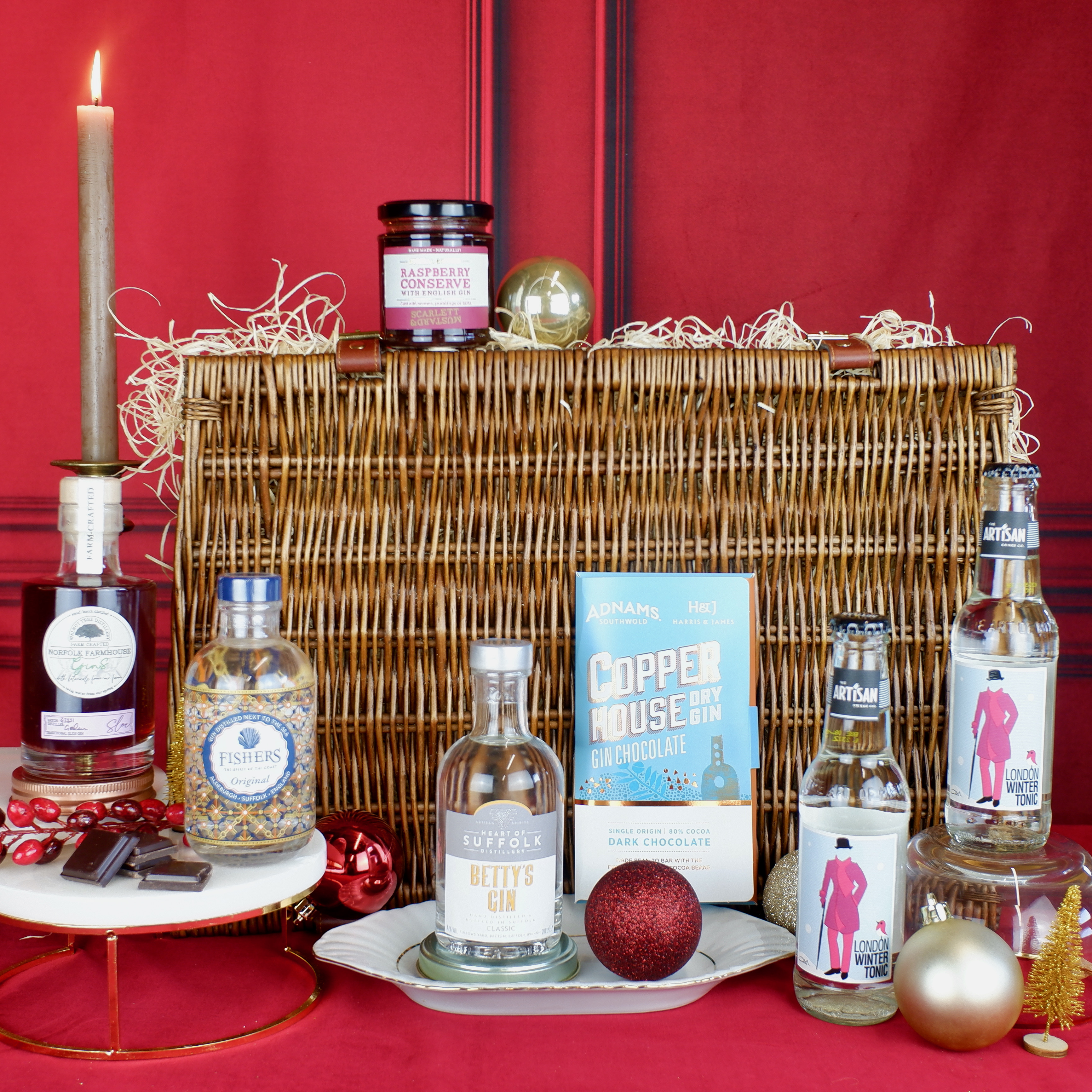 Gin Hamper contents